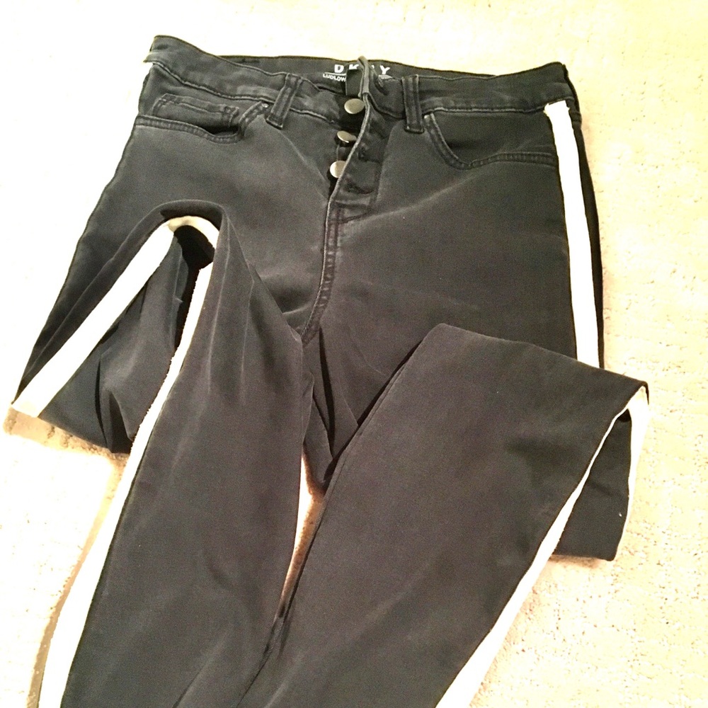 DKNY ludlow high rise skinny